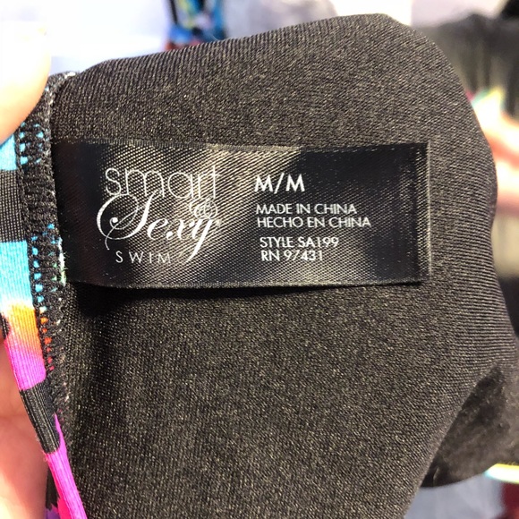 Rainbow animal print bikini set - Picture 5 of 7